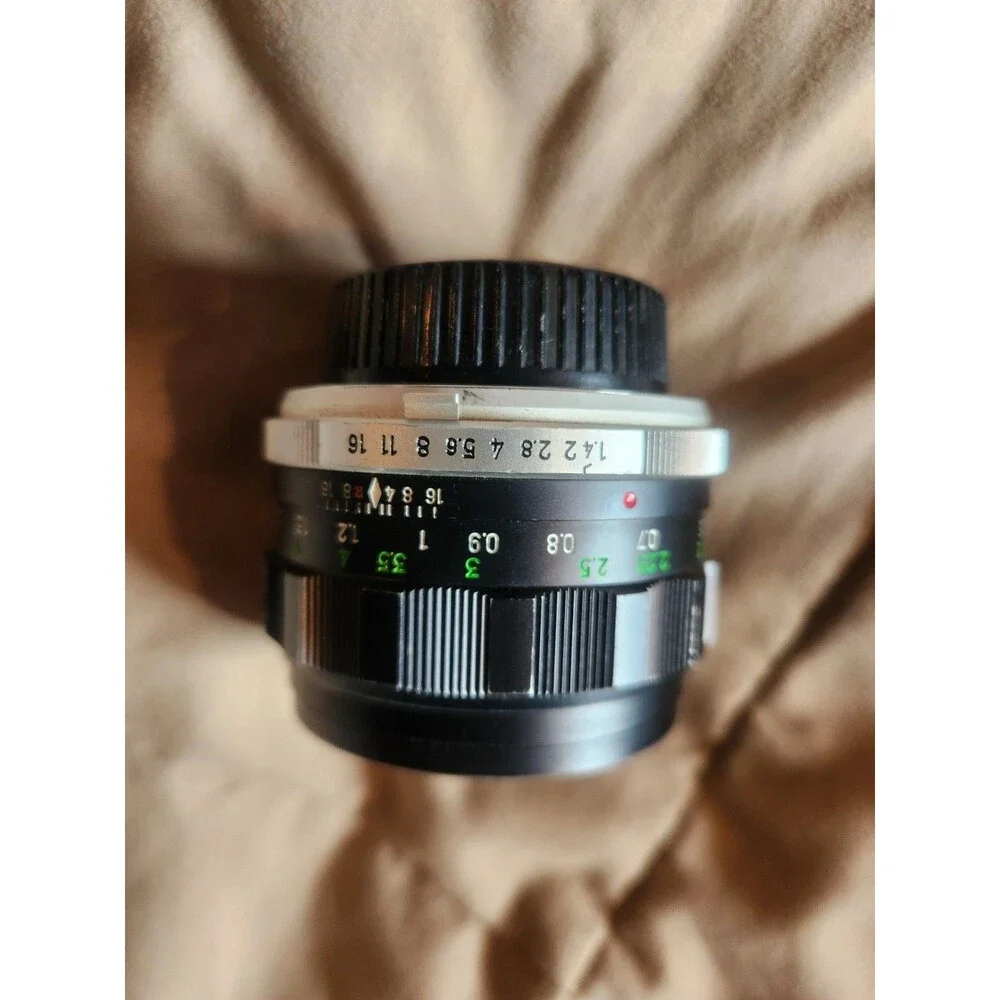 Minolta MC Rokkor-PF 58mm f/1.4 Manual Focus Prime Lens - Clean, Vintage MC II